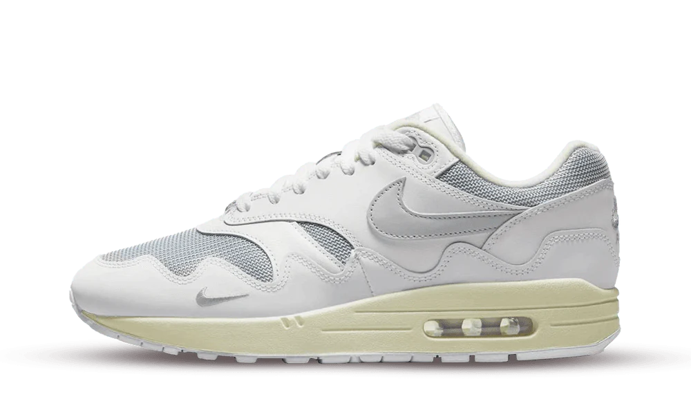 Nike Air Max 1 Patta Waves White Silver