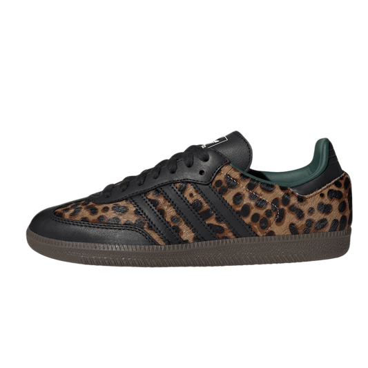 Adidas Samba OG Black Green Leopard