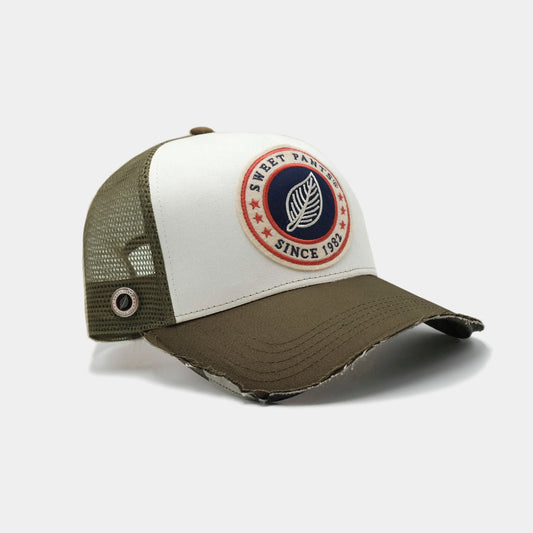 Casquette sweet pants verte olive camo