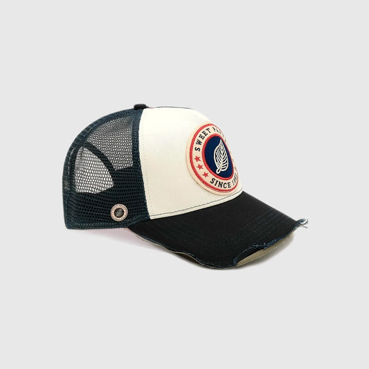 Casquette sweet pants bleu nuit camo