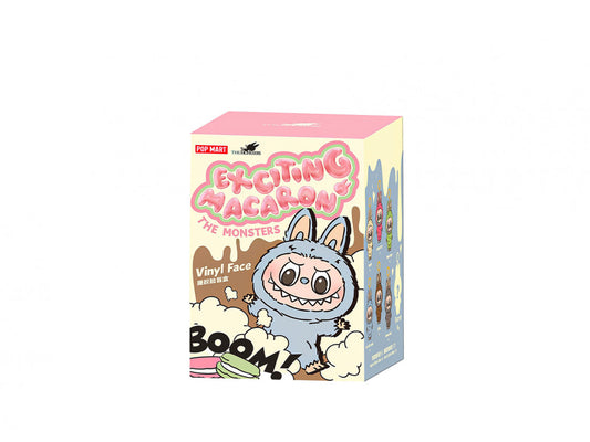 Pop Mart Labubu The Monsters Tasty Macarons Vinyl Face Sealed Case (à l'unité)