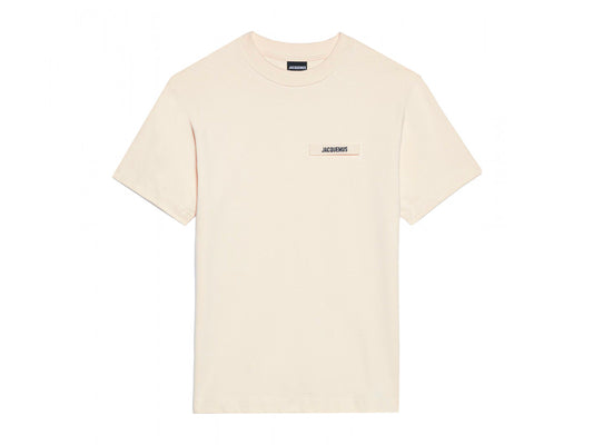 Jacquemus Le T-Shirt Gros Grain Beige