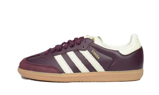 adidas Samba OG Maroon Gold Metallic (W)