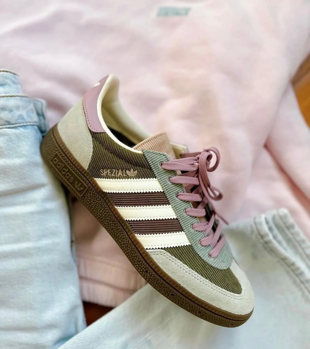 adidas Handball Spezial 'Silver Green Magic Mauve'