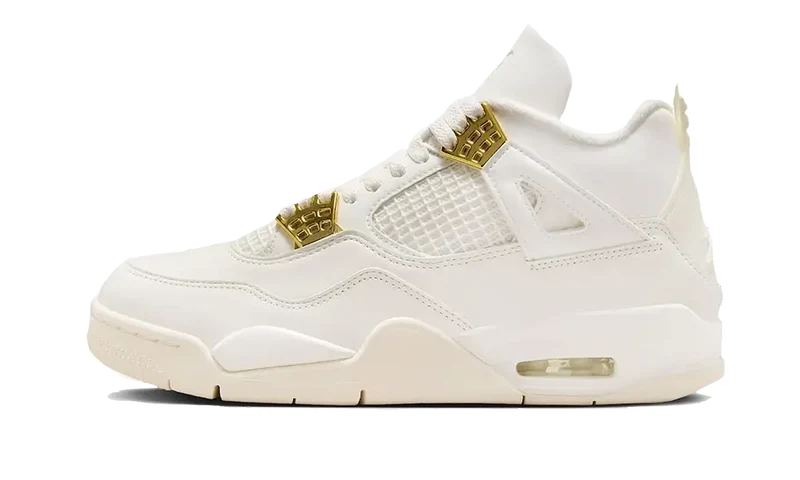 Air Jordan 4 Retro Metallic Gold