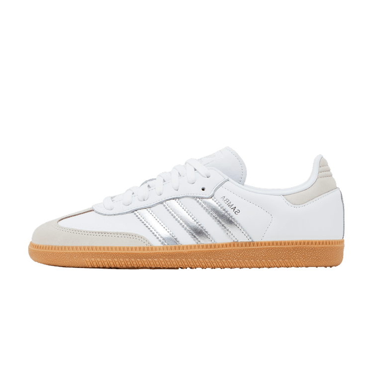 adidas Samba OG White Silver Metallic Grey