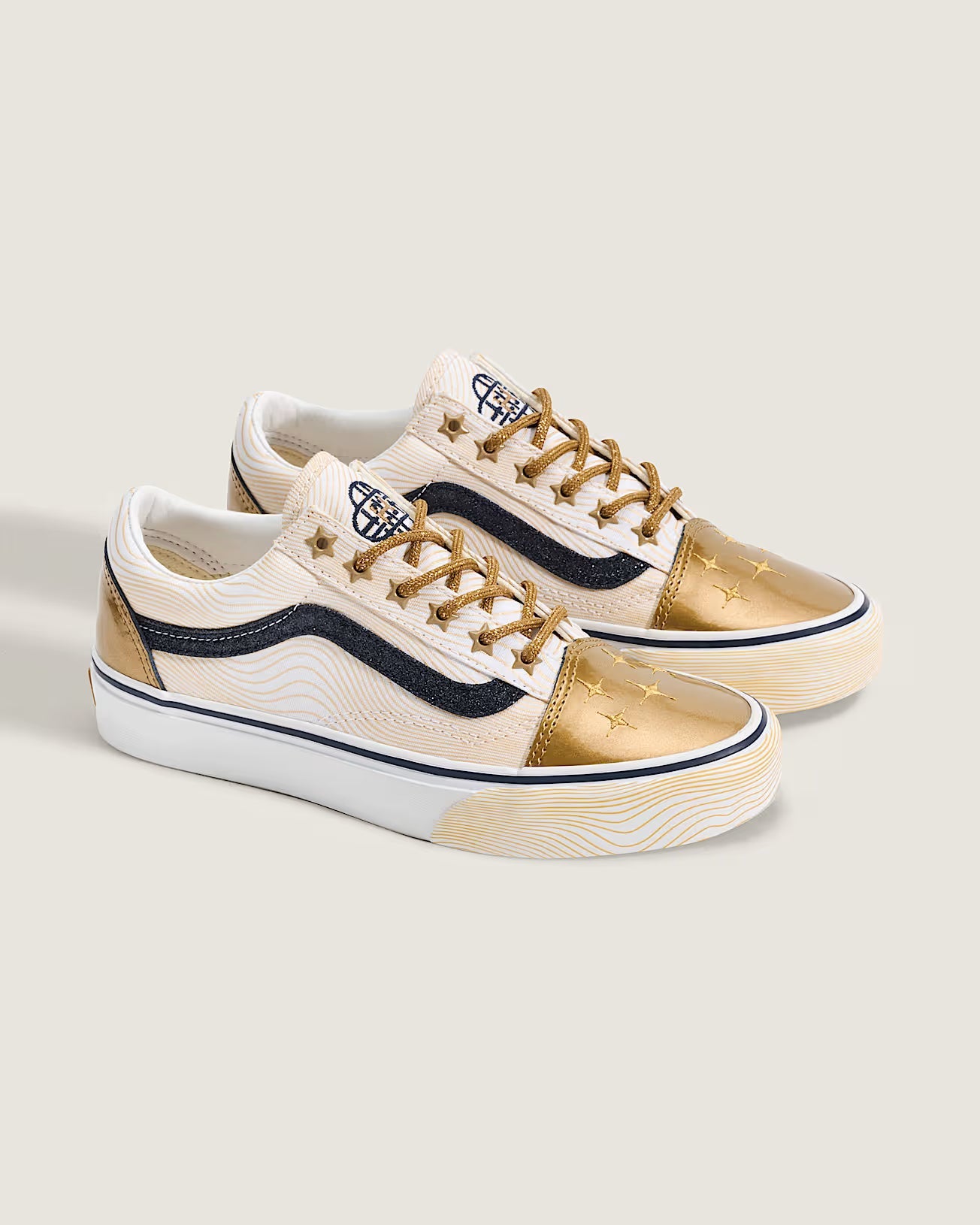 KPop Demon Hunters x Vans Old Skool Big Kids 'Golden'
