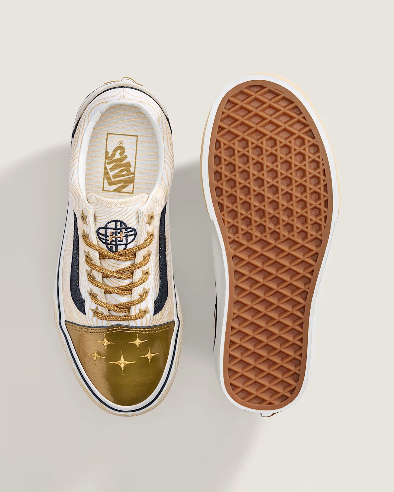 KPop Demon Hunters x Vans Old Skool Big Kids 'Golden'