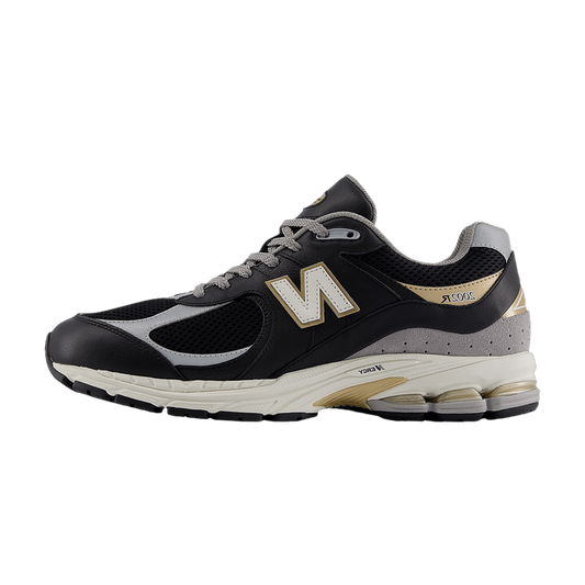 New Balance 2002R Black Sea Salt Gold Metallic