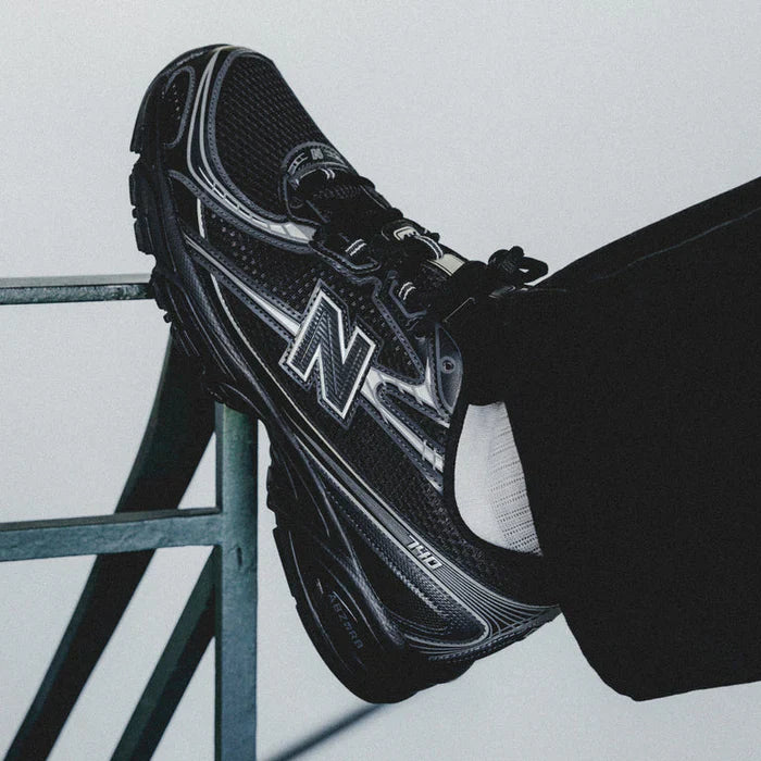 New Balance 740v2 Black Grey Silver