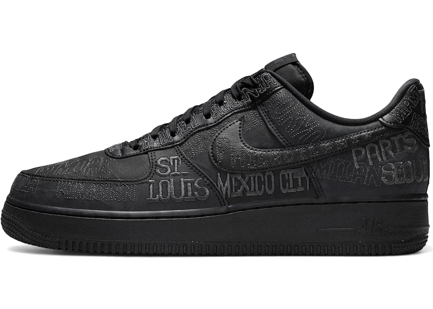 Nike Air Force 1 Low World Tour Black