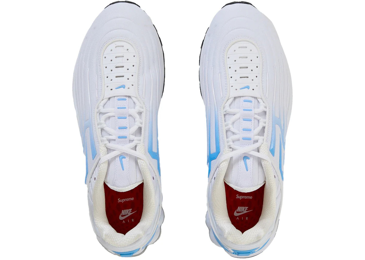 Nike Air Max 2001 Air Ecstasy Supreme White University Blue