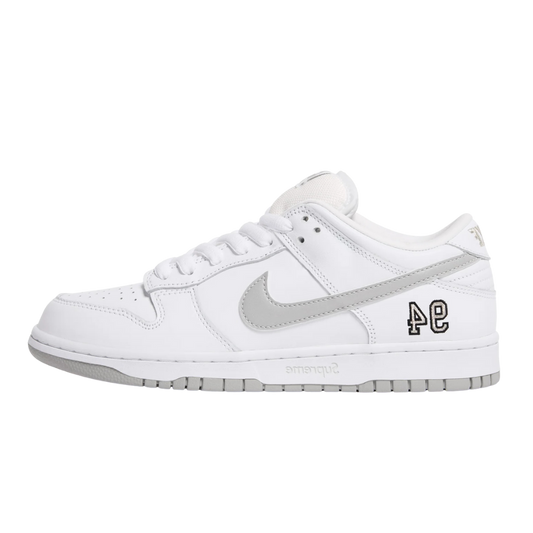 Supreme X Nike SB Dunk Low Pro White
