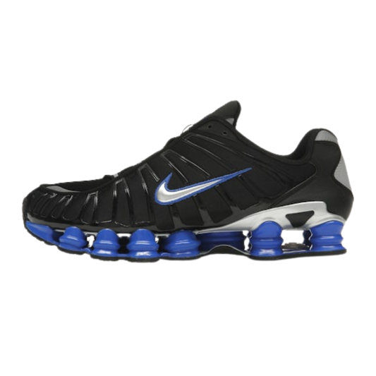 Nike Shox TL Black Racer Blue Metallic Silver