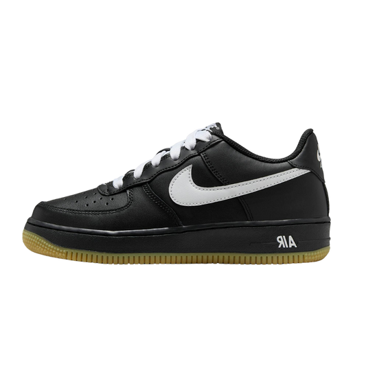 Nike Air Force 1 Low LV8 Black Gum Light Brown White (GS)