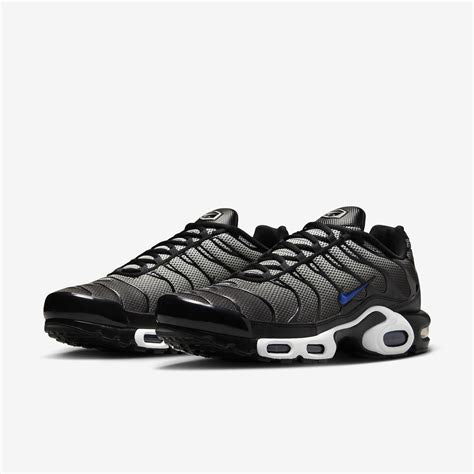 Nike Air Max Plus White Black Racer Blue