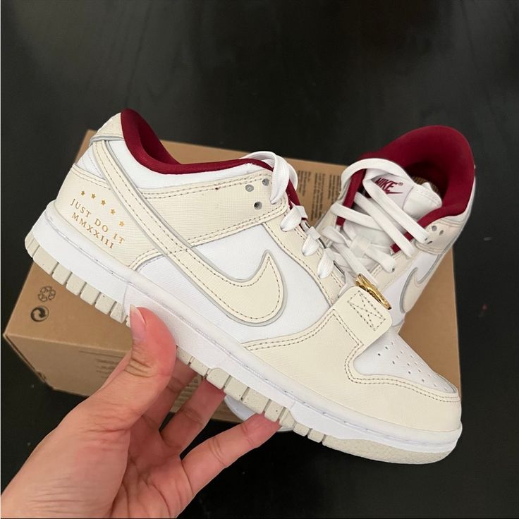 Nike Dunk Low Just Do It White Phantom