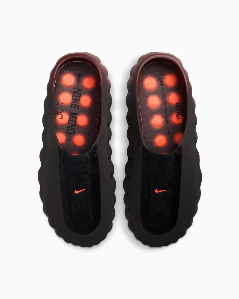 Nike Mind 001 Flyknit Slide Bronze Eclipse Total Orange