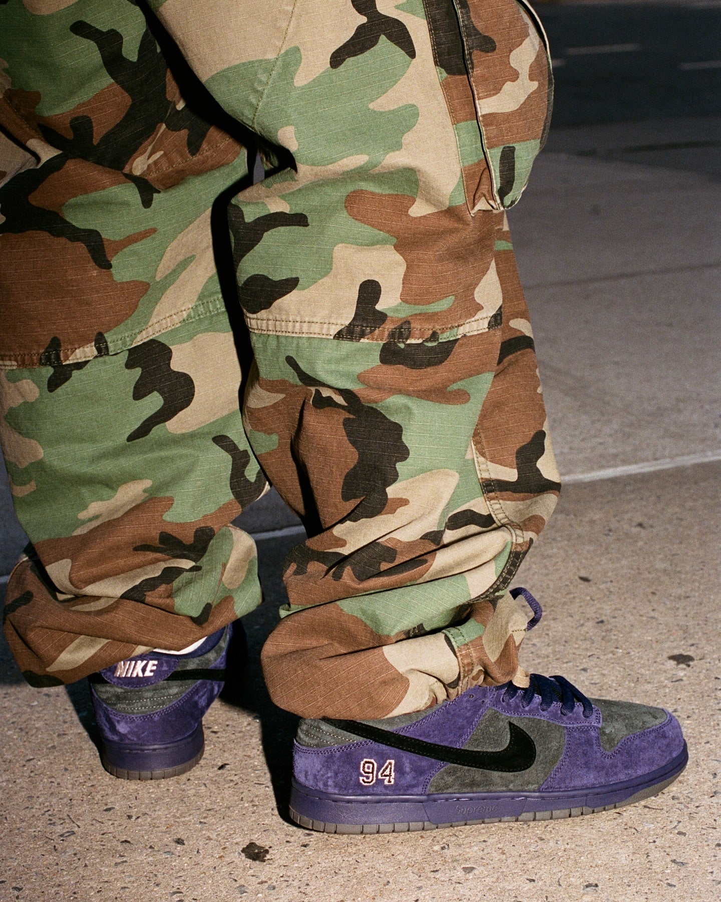 Supreme X Nike SB Dunk Low Pro Ink