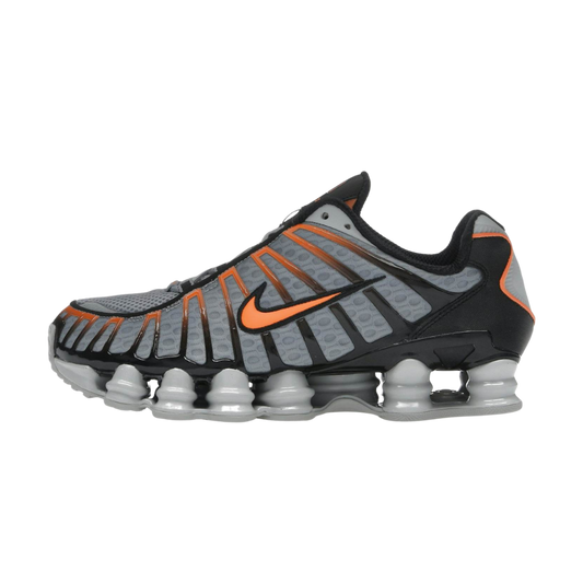 Nike Shox TL Light Smoke Grey Black Bright Mandarin