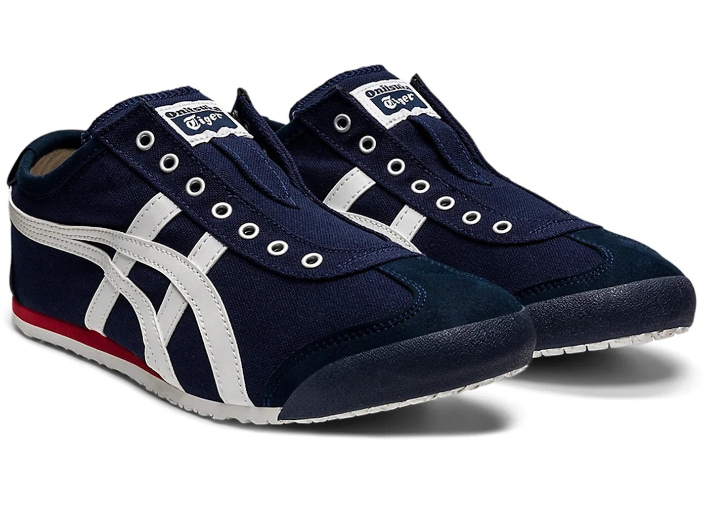 Onitsuka Tiger Mexico 66 Slip-On Navy Off-White Red