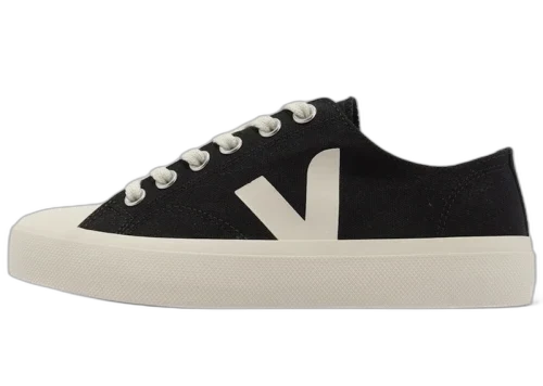 Veja Wata II Low Canvas Black Pierre