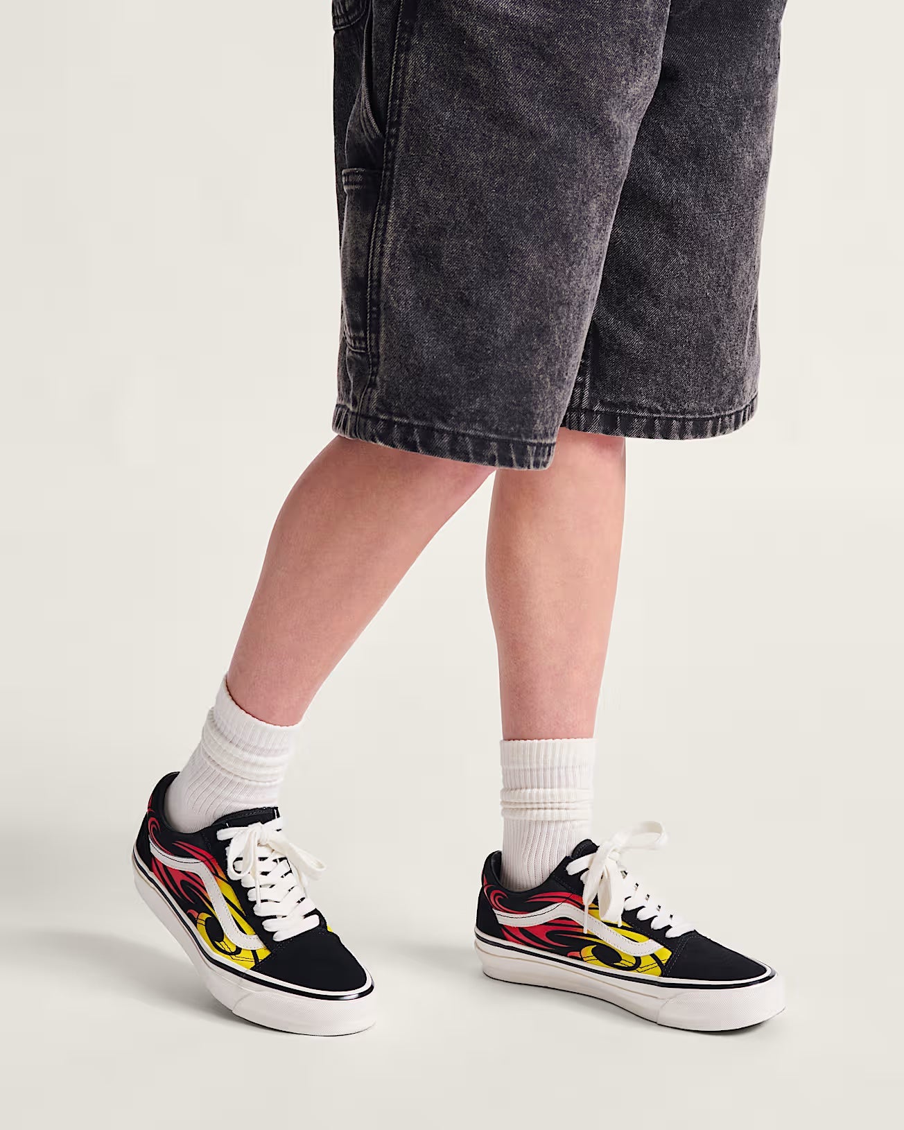 Vans Old Skool 36 LX Warped Tour Black Flame