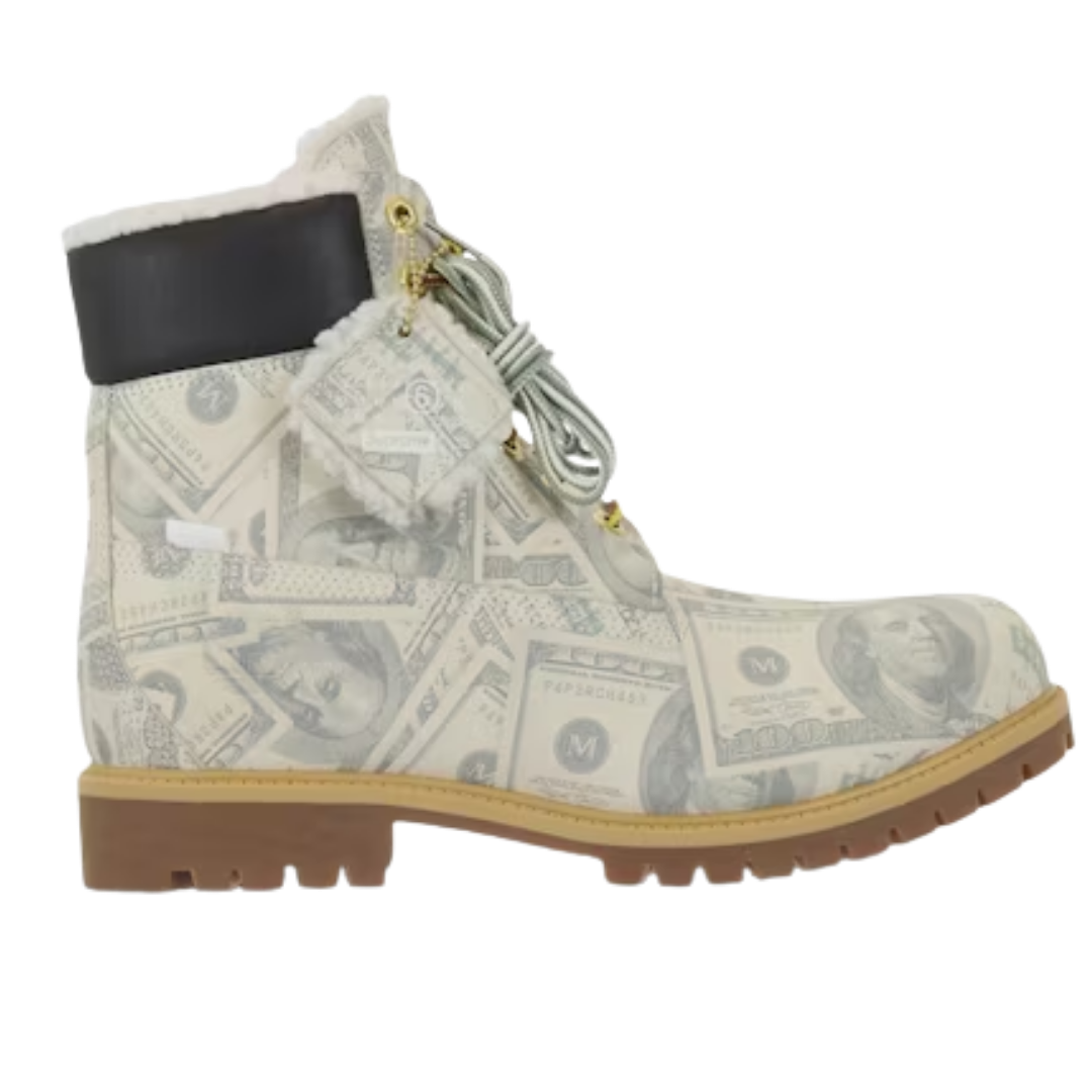 Timberland 6" Premium Waterproof Boot Supreme x MM6 Maison Margiela $100 Bills