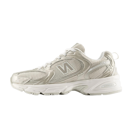 New Balance 530 Gold Metalic Linen