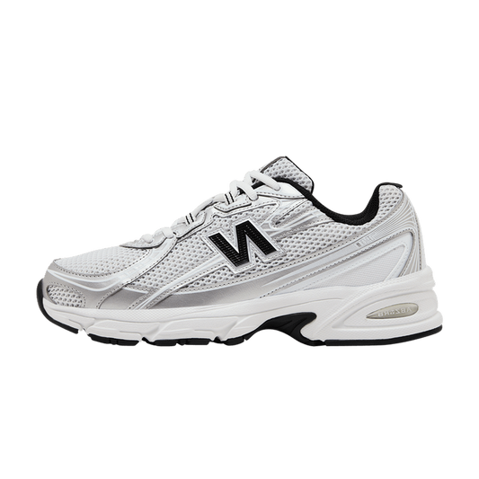 New Balance 740 White Silver Metallic Navy