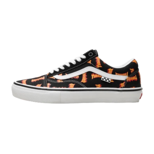 Vans Old Skool Thrasher All Over Flame Logo