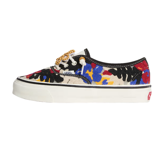 Vans Premium Authentic Needlework White Red Blue
