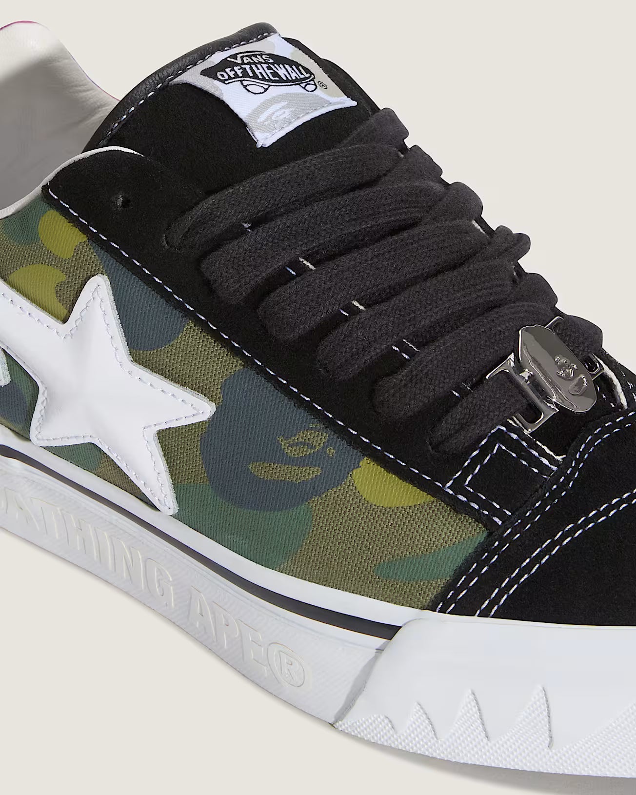 Vans Knu Skool Bape Camo Green