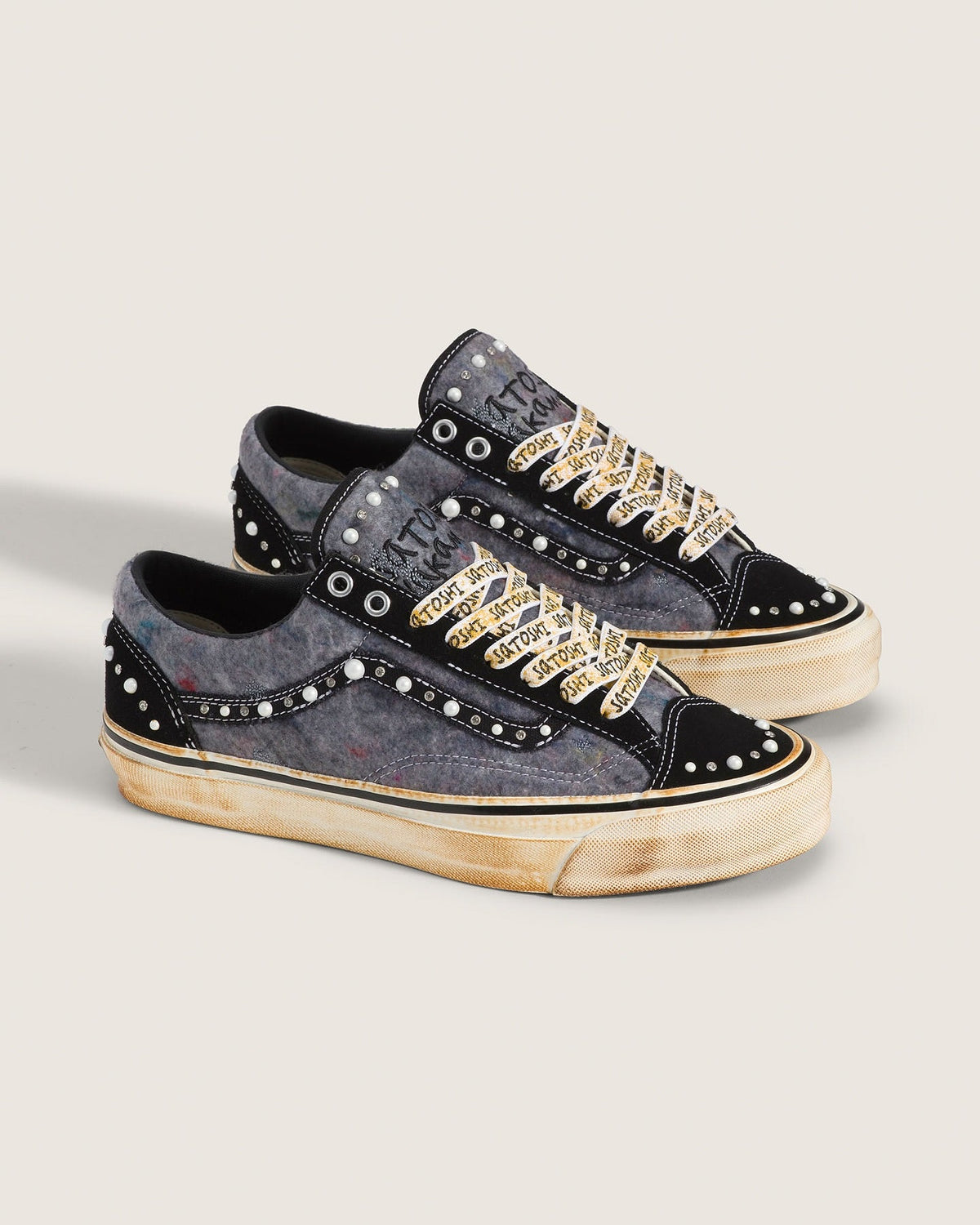 Vans OTW Old Skool Reissue 36 Satoshi Nakamoto Pearlized Speckled Moving Blanket Grey