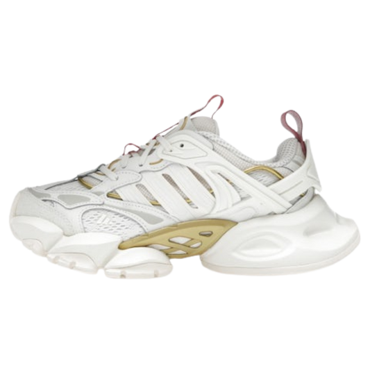 adidas XLG Runner Deluxe Off White Gold Metallic Red