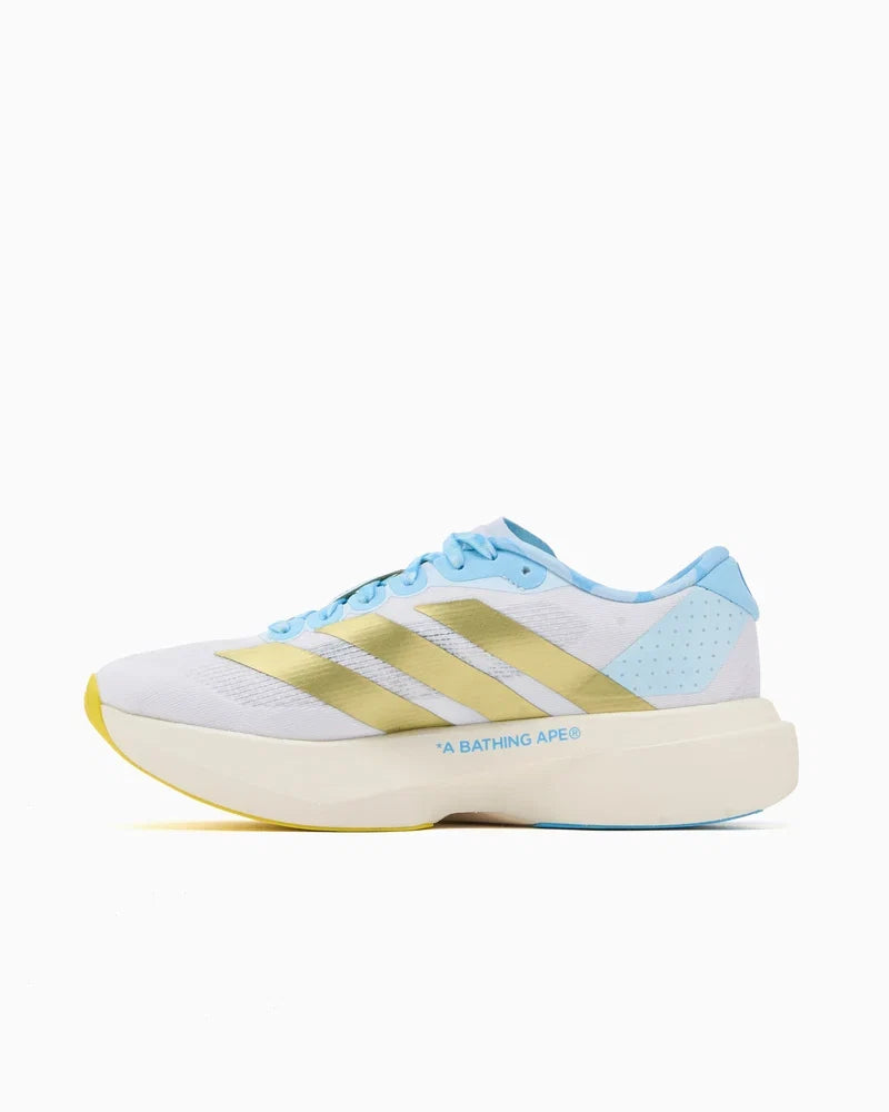 adidas Adizero Evo SL Bape Blue Pink Gold