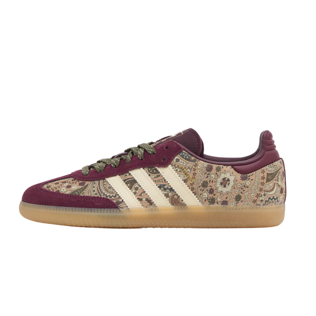 adidas Samba OG Liberty London Maroon Warm Vanilla