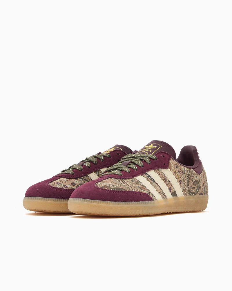adidas Samba OG Liberty London Maroon Warm Vanilla