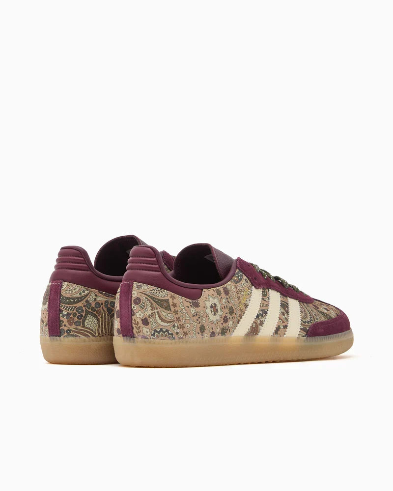 adidas Samba OG Liberty London Maroon Warm Vanilla