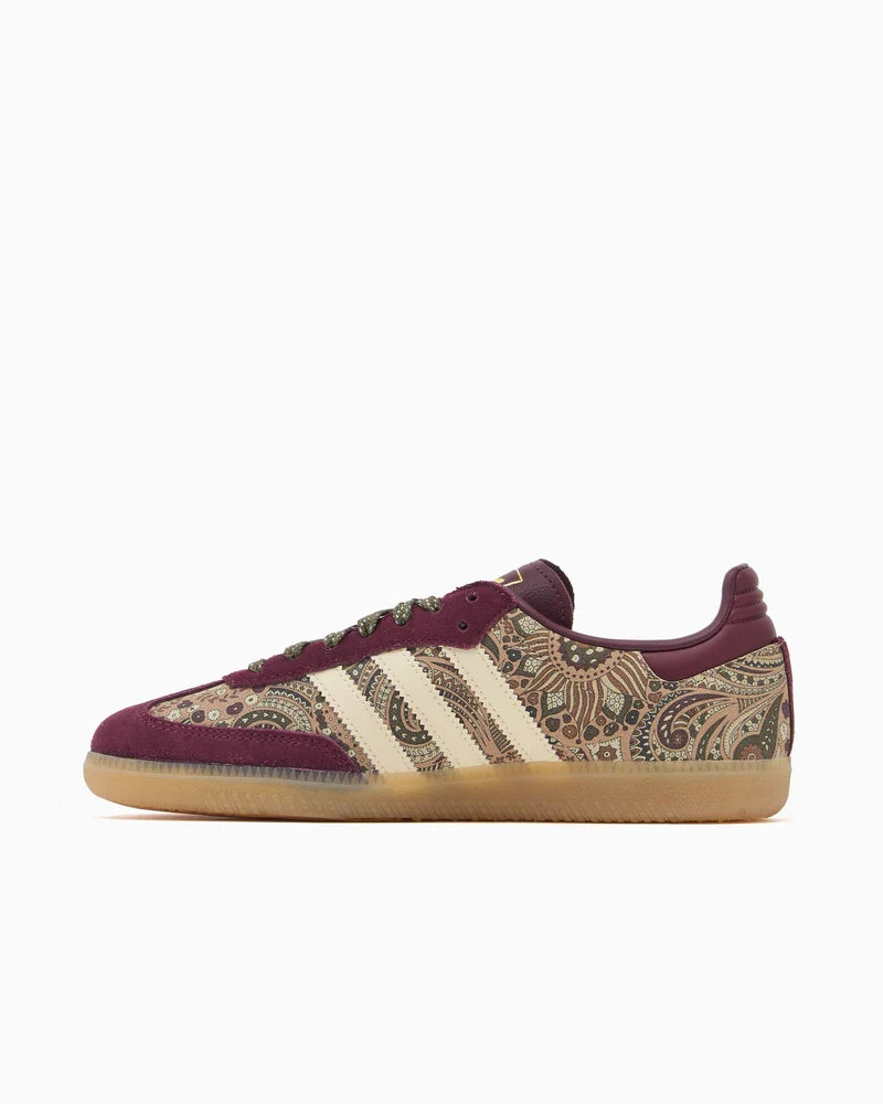 adidas Samba OG Liberty London Maroon Warm Vanilla