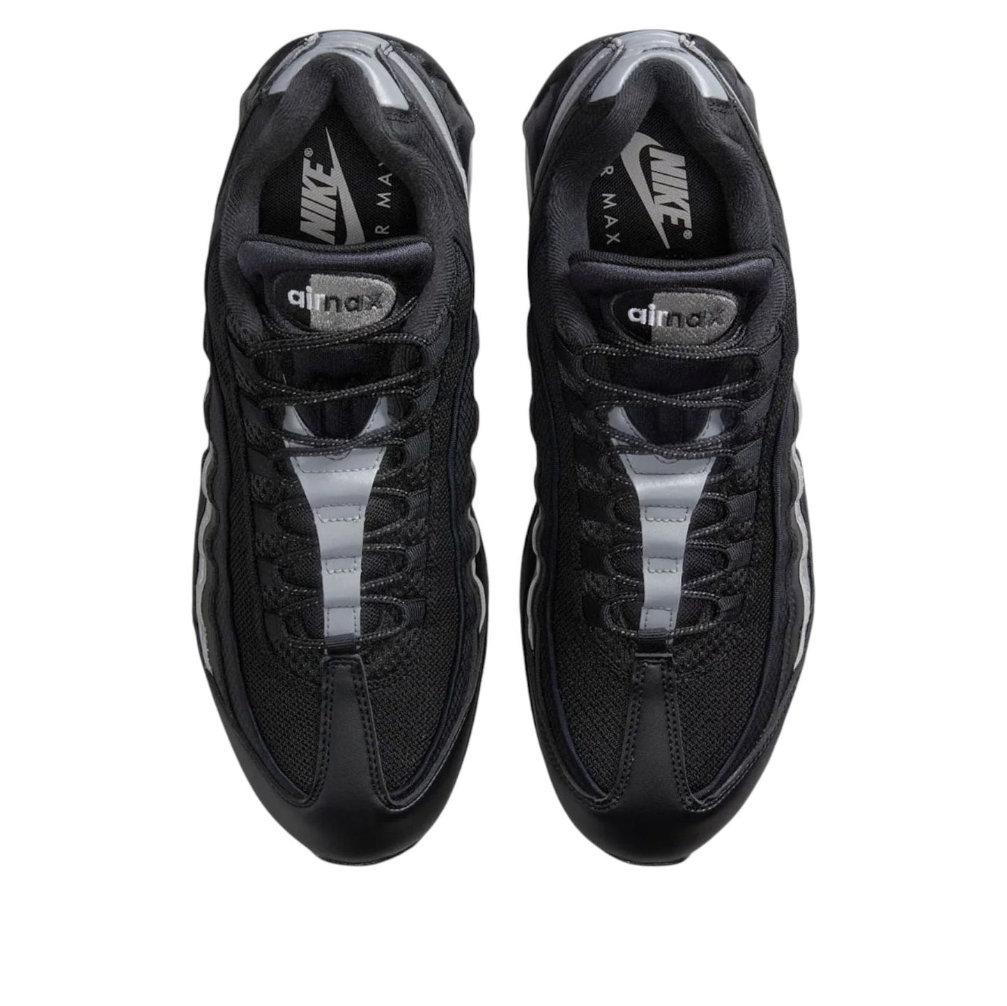 Nike Air Max 95 OG Big Bubble Black White Metallic Silver